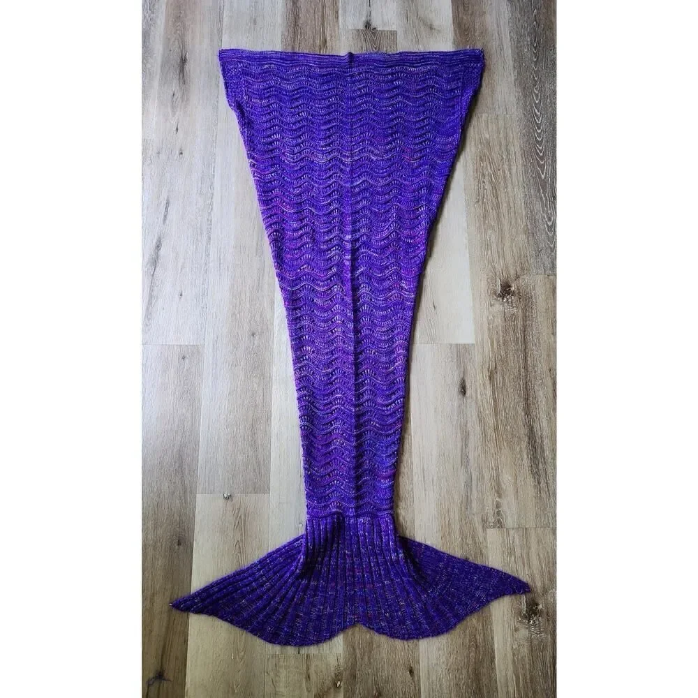 Marmaduke Tail Blanket Purple Blanket